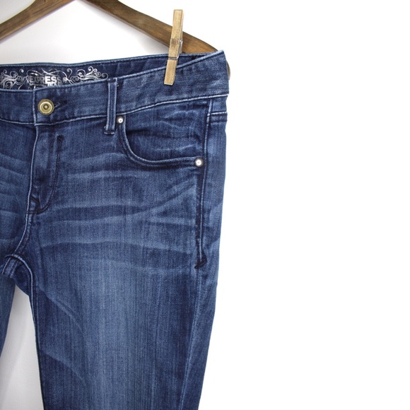 Express Preowned 10 Skinny Jeans Hemmed - Picture 4 of 9